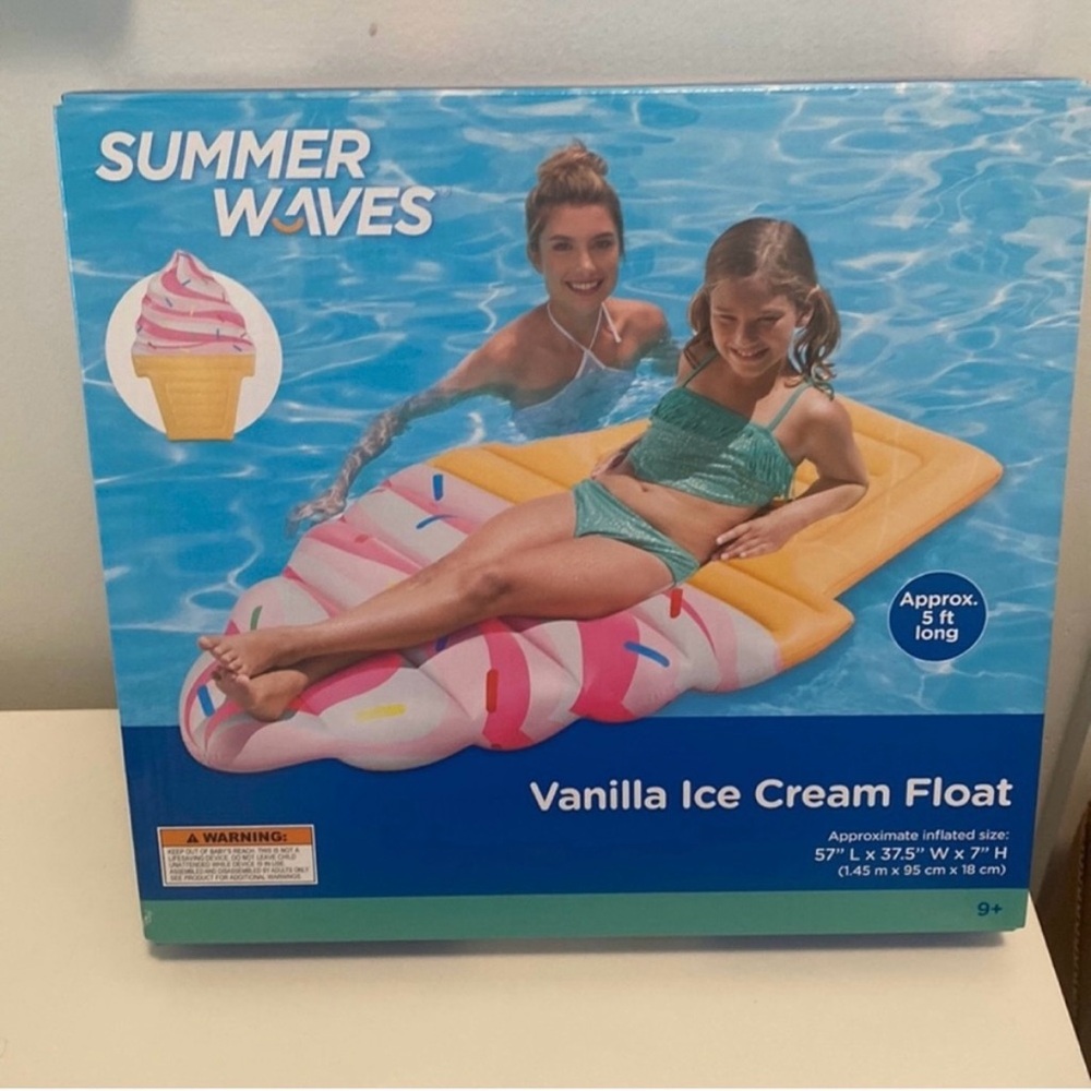 🍦NEW! Summer Waves Vanilla Ice Cream Float